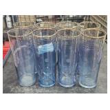 8  Vintage Ice tea glasses