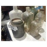 Assortment of Vintage Bottles