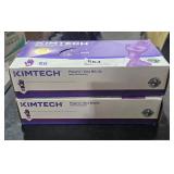 2 Lots 1 ea  Kimtech powder free exam gloves sz XL