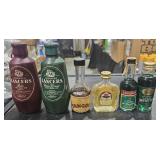Six Small Bottles Liquor & Wines