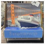 Vintage Electric Sign by Thomas Schultz Ship