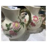 2.  Franciscan wear a desert rose water pitcher