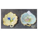 1 Lifton Small Dish w/ Finger Hole 5 3/4" L& 1Un