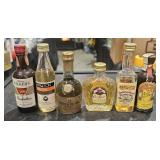6 Small Bottles Liquors