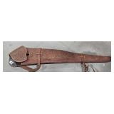 Heavy Craving Leather Long Gun Holder With