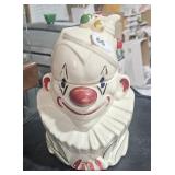 Vintage Clown McCoy Cookie Jar  Paint As Is Inside