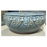 Fairfax Planter in a Celadon finish. It is a