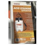 Acid staining sprayer, new in box