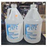 (2) 1 Gallon Jet Hand Sanitizer