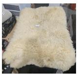 Tanned Long Hair Sheep Skin 46" Long