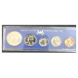 1966 US Special Mint Set -5 Coins w/ Some Silver