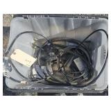 Bucket of bicycle locks