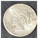 1922 S Silver Peace $1 Dollar Coin