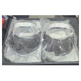 2 face shields