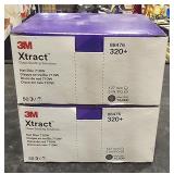 2 boxes 3M Xtract clean sanding discs