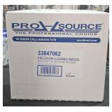 Precision cleaning wipers