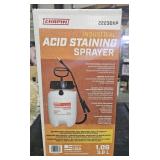 NIB Acid Staining Sprayer 1.0G  3.8L