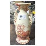 Sponge Ware Vase "203 USA"  10 1/2" Tall