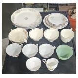 Box of Misc Vintage Dishes