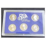2007 US Mint 50 State Quarters Proof Set
