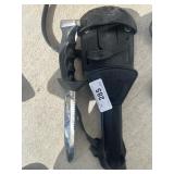 Scuba pro stainless knife and sheath