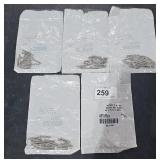 (5) Bags Metric S.S. A2 Socket Set Screw M3 x0.5 x