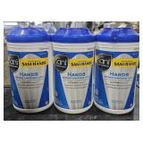 3 Sani-Hand instant sanitizing wipes