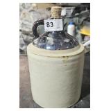 1/2 gallon Crock Jug 8 1/2" TAll