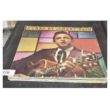 (4) Different Johnny Cash vinyl records, Hank