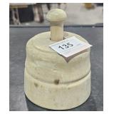 Vintage Wood Butter Press