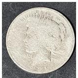 1922 S Silver Peace $1 Dollar Coin