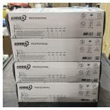 2 lots 2 ea  Ammex blue nitrile exam gloves