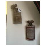 (2) metal wall hangings, beer themed