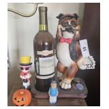 Dog wine display
