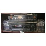 Sony audio video control center, Fisher cassette p