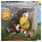 M&M golf themed display