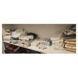 Blankets, miscellaneous and puzzles