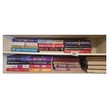 Whole shelf of books