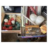 Assortment of candles