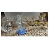 Unicorn themed blown glass