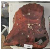 Wooden borough wall clock