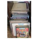 Assortment of vinyl records