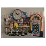 Ice cream shop wall clock