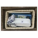 Playing cards, miscellaneous battery in basket