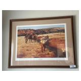 Chip shot western print