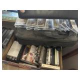 Assortment of cassette tapes