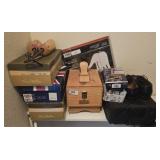 Shoes, shoe polished kit plus golf shoes