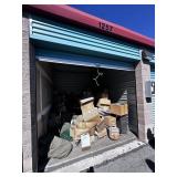 1257 downstairs unit 10 x 15Military bag,