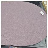 2  3M PS5 AIOx 40 Round Sand Paper 20" Across