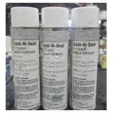 3 cans Gold-N-Seal hi copper gasket adhesive